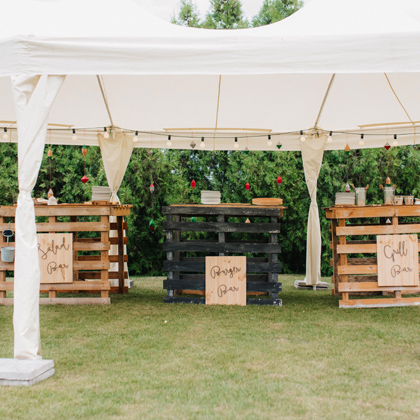 Akce pod stanem - Pronájem párty stanů Zlín