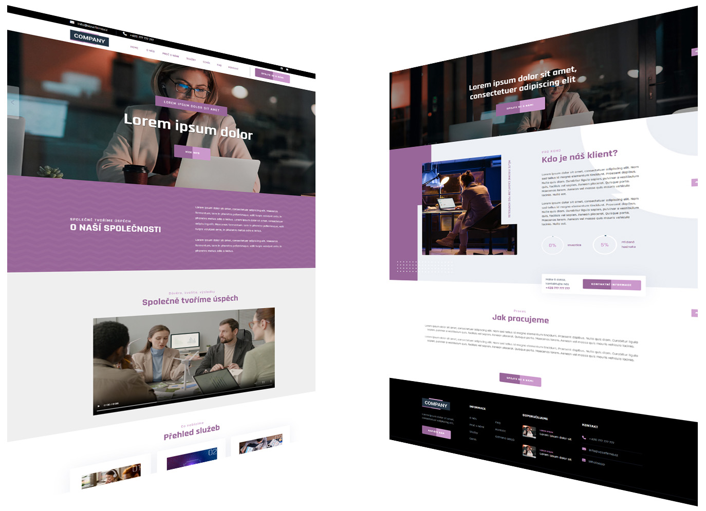 Získejte hotový firemní web během 3 dnů.